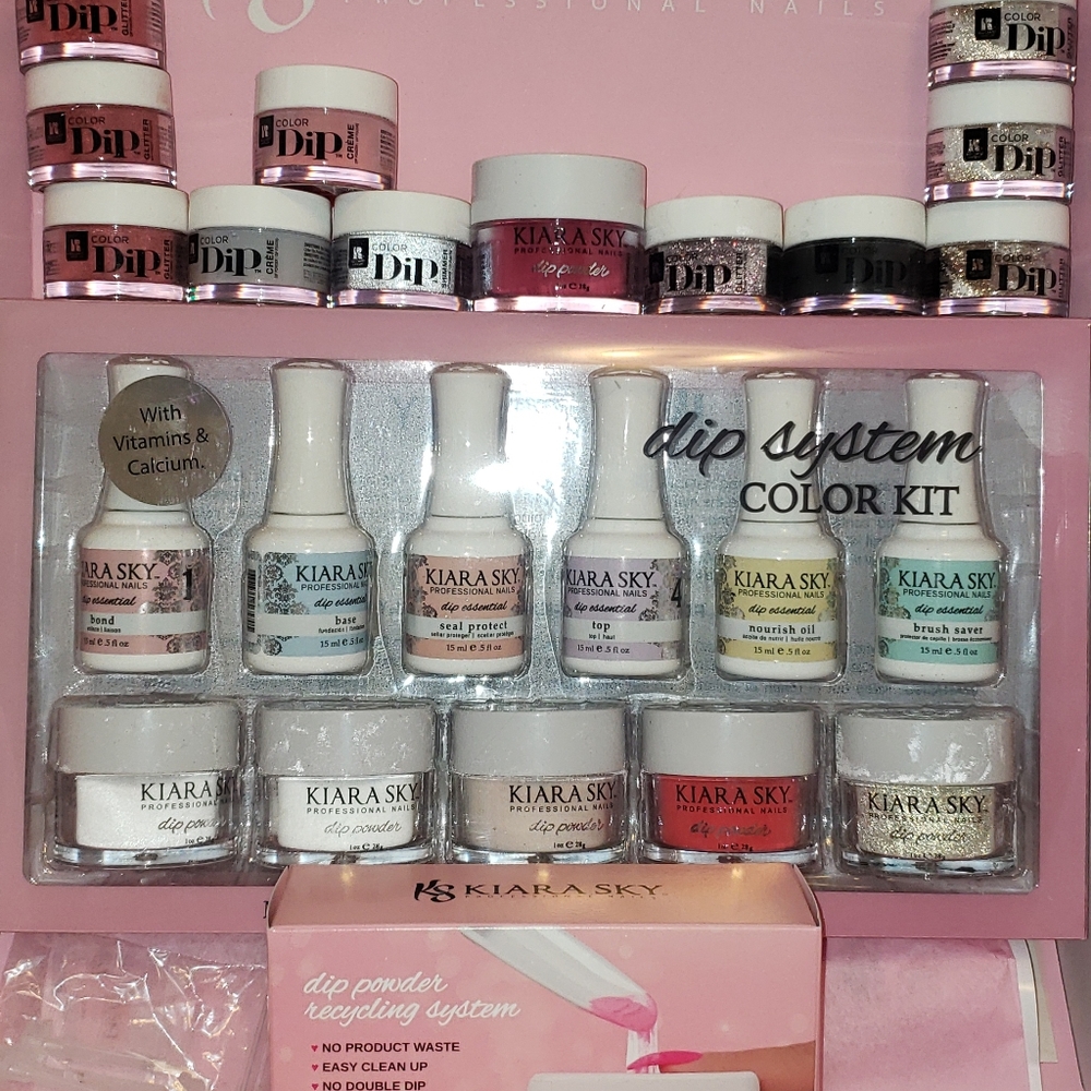 Kiara Sky Dip System with 12 Extra Powders